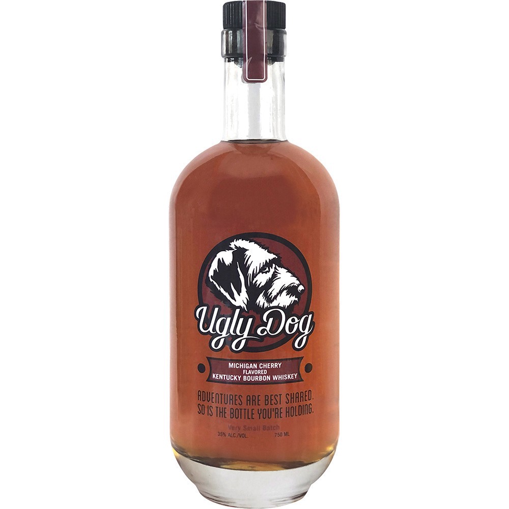 slide 1 of 1, Ugly Dog Cherry Bourbon, 750 ml