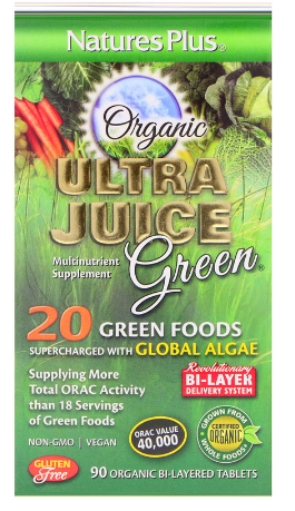 slide 1 of 1, Nature's Plus NaturesPlus Ultra Green Juice Tablets, 90 ct