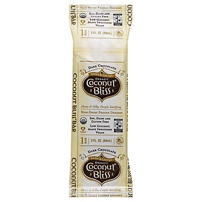 slide 1 of 5, Luna & Larry's Luna Larry's Coconut Milk Dark Chocolate Ice Cream Bar, 3 oz