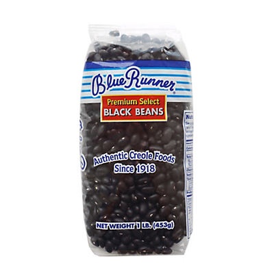 slide 1 of 1, Blue Runner Premium Black Beans, 16 oz