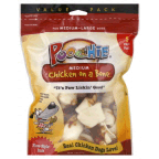 slide 1 of 2, Poochie Rawhide Treats, 5 ct