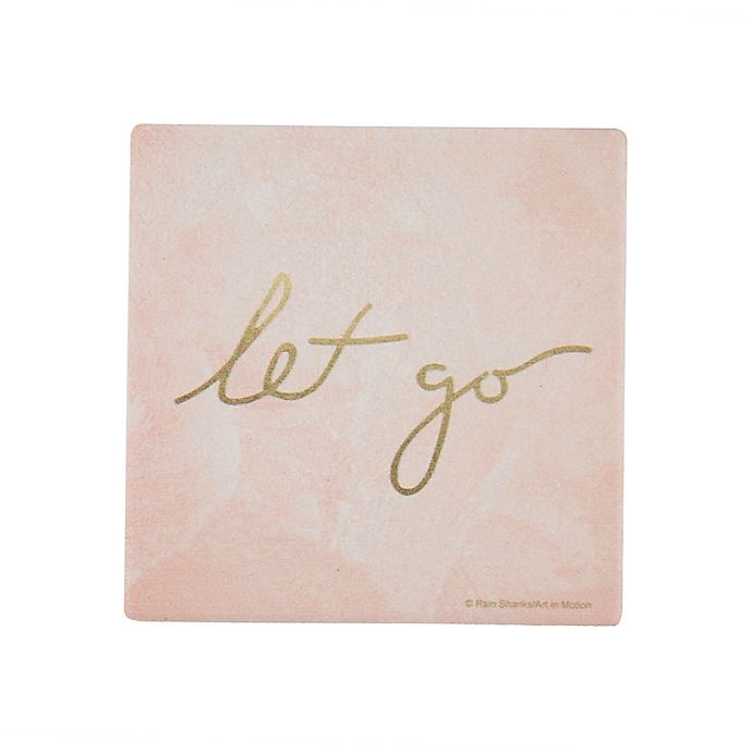 slide 1 of 1, Thirstystone Let Go Blush Coaster, 1 ct