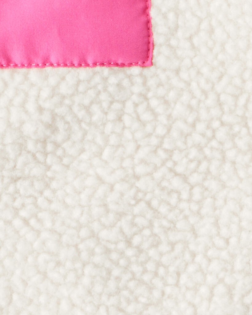 slide 2 of 6, Carter's Carters Baby Girl 3-Piece Fleece Vest Outfit Set - Pink Pink 3M, 3 pc