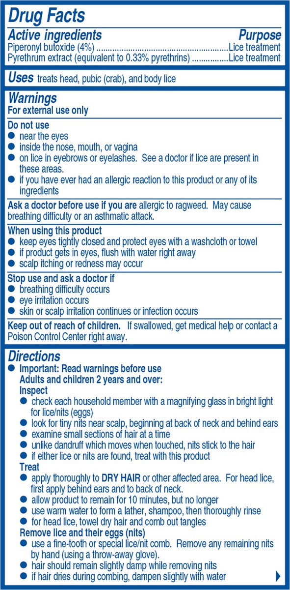 slide 3 of 7, Rid Lice Killing Shampoo, 1 ct