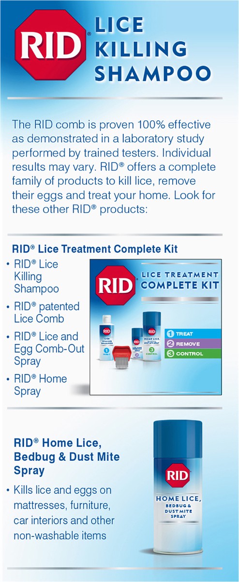 slide 4 of 7, Rid Lice Killing Shampoo, 1 ct