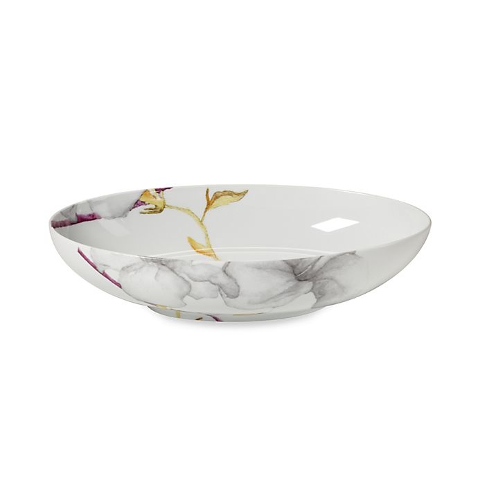 slide 1 of 1, Mikasa Aliza Gris Oval Vegetable Bowl, 1 ct