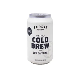 Ferris Coffee, Ready to Drink, Nitro Cold Brew, Low Caffeine - 10.2 oz