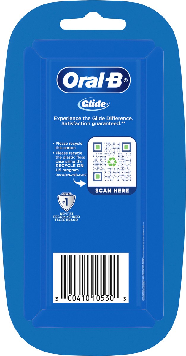 slide 2 of 3, Oral-B Glide with Scope (flavor) Floss, Value 2 Pack, 87.4 yards, 2 ct