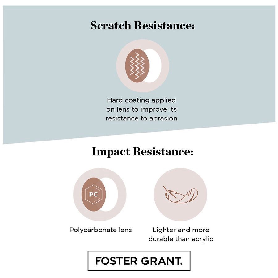 slide 3 of 3, Foster Grant Sunglasses, 1 pair