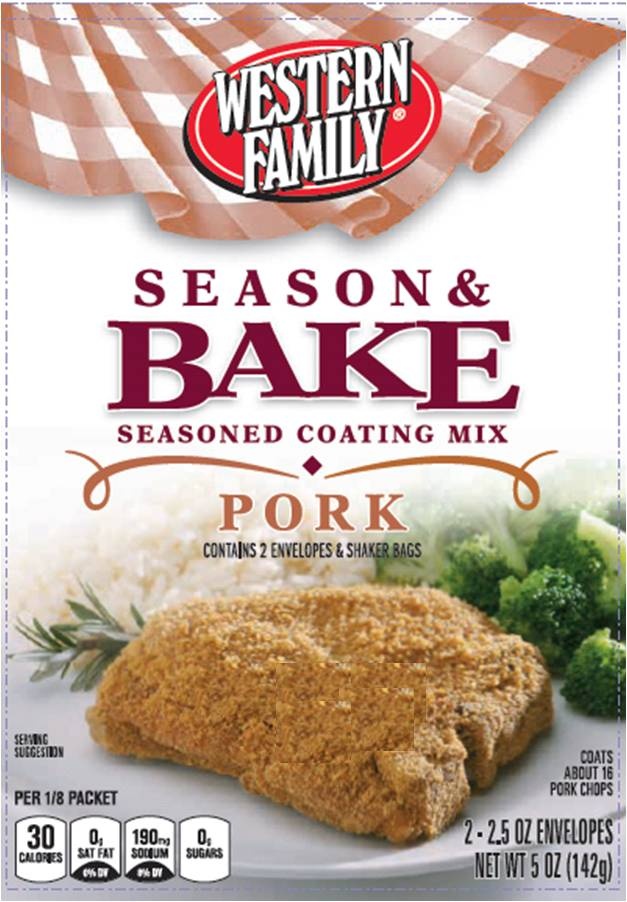 slide 1 of 1, Western Family Pork Coating Mix, 5 oz