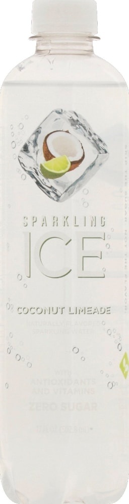 slide 1 of 1, Sparkling ICE Sparkling Ice Coconut Limeade Zero Sugar Sparkling Water, 17 oz