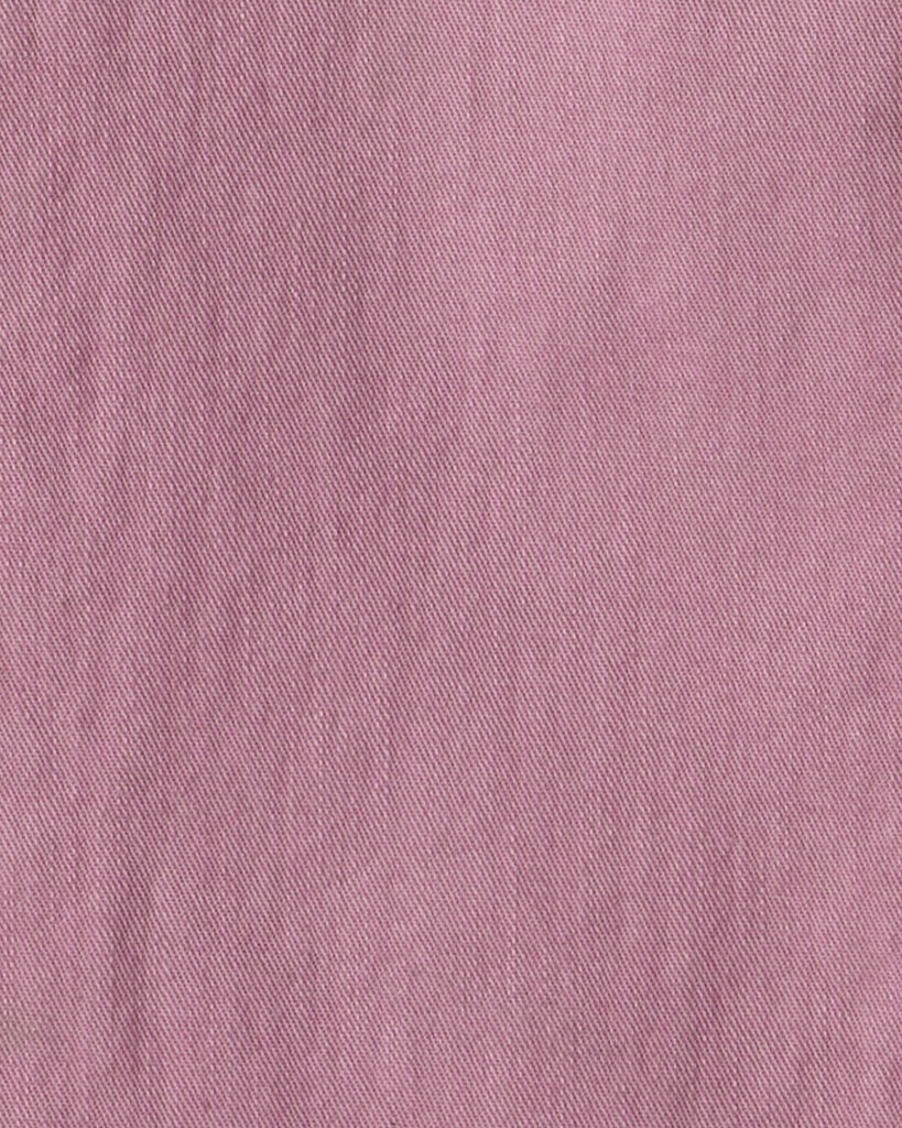 slide 2 of 3, Oshkosh Girls Button-Front Straight Leg Pants - Purple Blush 12, 1 ct