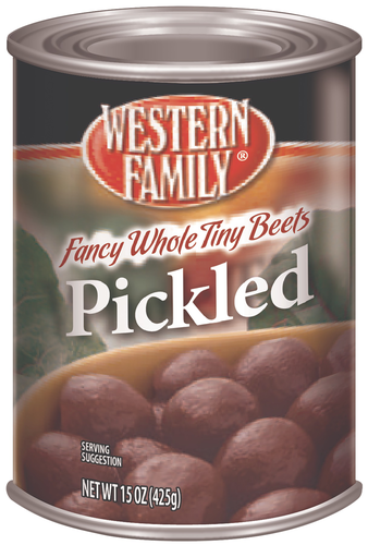 slide 1 of 1, Western Family Tiny Pickled Beets, 15 oz