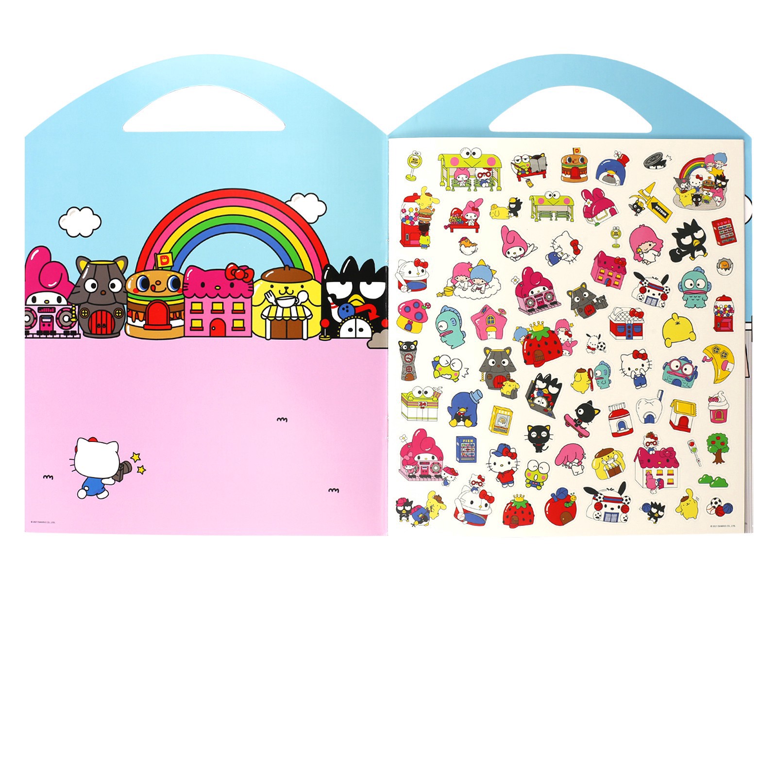 slide 3 of 3, Trends International Hello Kitty Grab & Go Sticker Activity Set, 8.5 in x 11 in