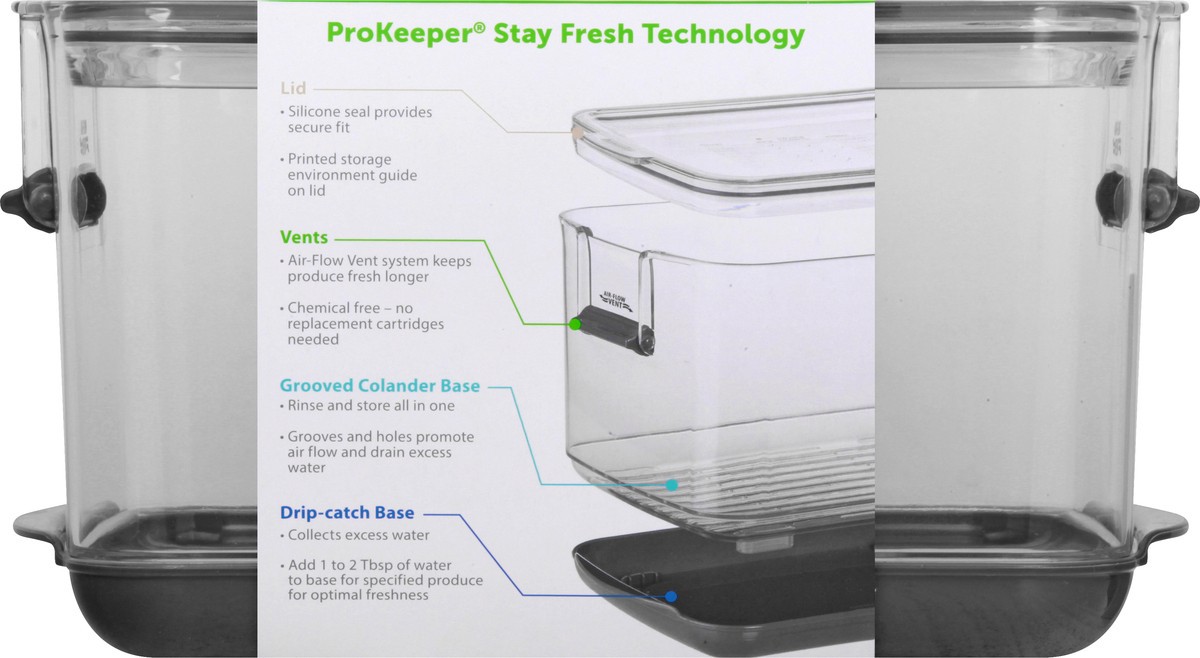 slide 4 of 10, Prepworks ProKeeper Large Produce Keeper 1 ea, 5.7 qt