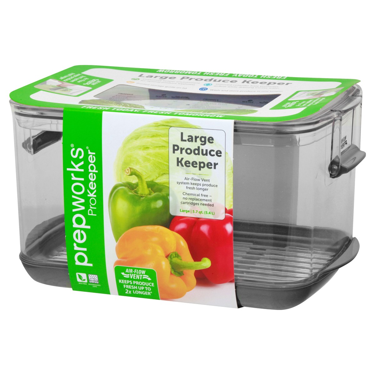 slide 3 of 10, Prepworks ProKeeper Large Produce Keeper 1 ea, 5.7 qt