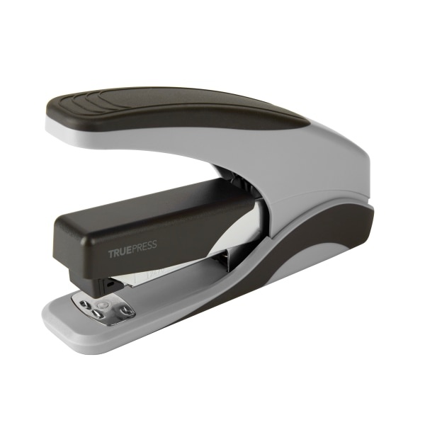 slide 1 of 1, Office Depot Brand Reduced-Effort Half-Strip Stapler, Gray, 1 ct