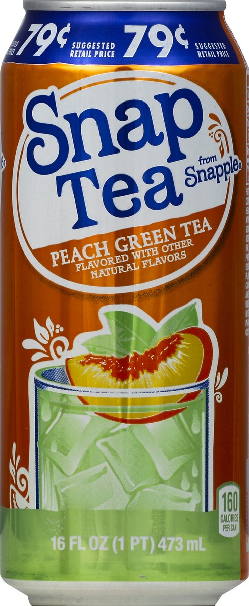 slide 1 of 4, Snapple Green Tea 16 oz, 16 oz