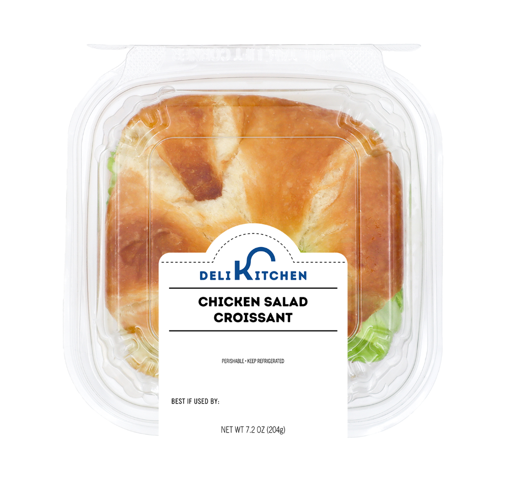 slide 1 of 1, Deli Kitchen Chicken Salad Croissant, 7.2 oz