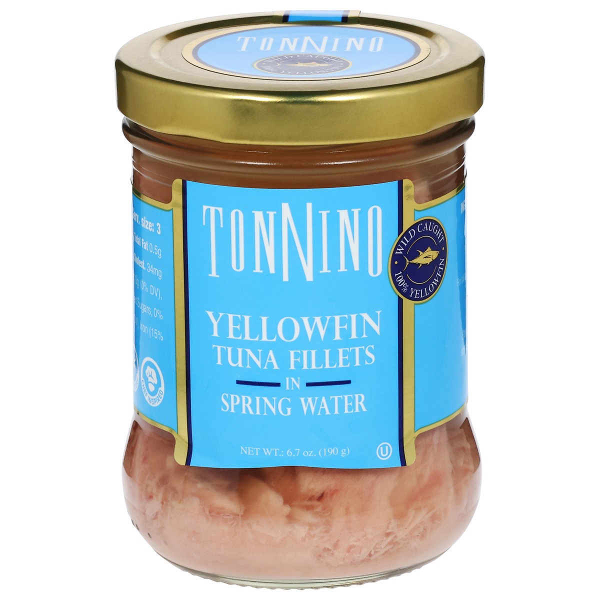 slide 1 of 9, Tonnino Tuna Fillets in Spring Water, 6.7 oz