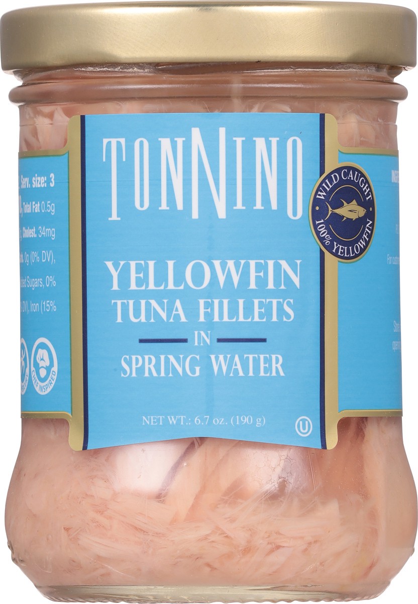 slide 2 of 9, Tonnino Tuna Fillets in Spring Water, 6.7 oz