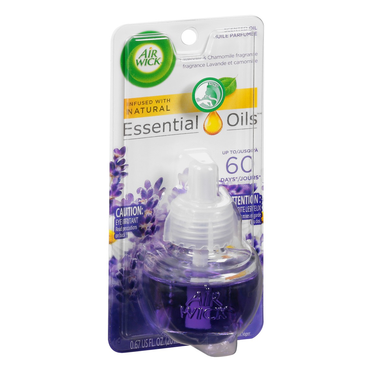 slide 2 of 9, Air Wick Plug in Scented Oil Refill, 1 ct, Lavender & Chamomile, Air Freshener, Essential Oils, 1 ct