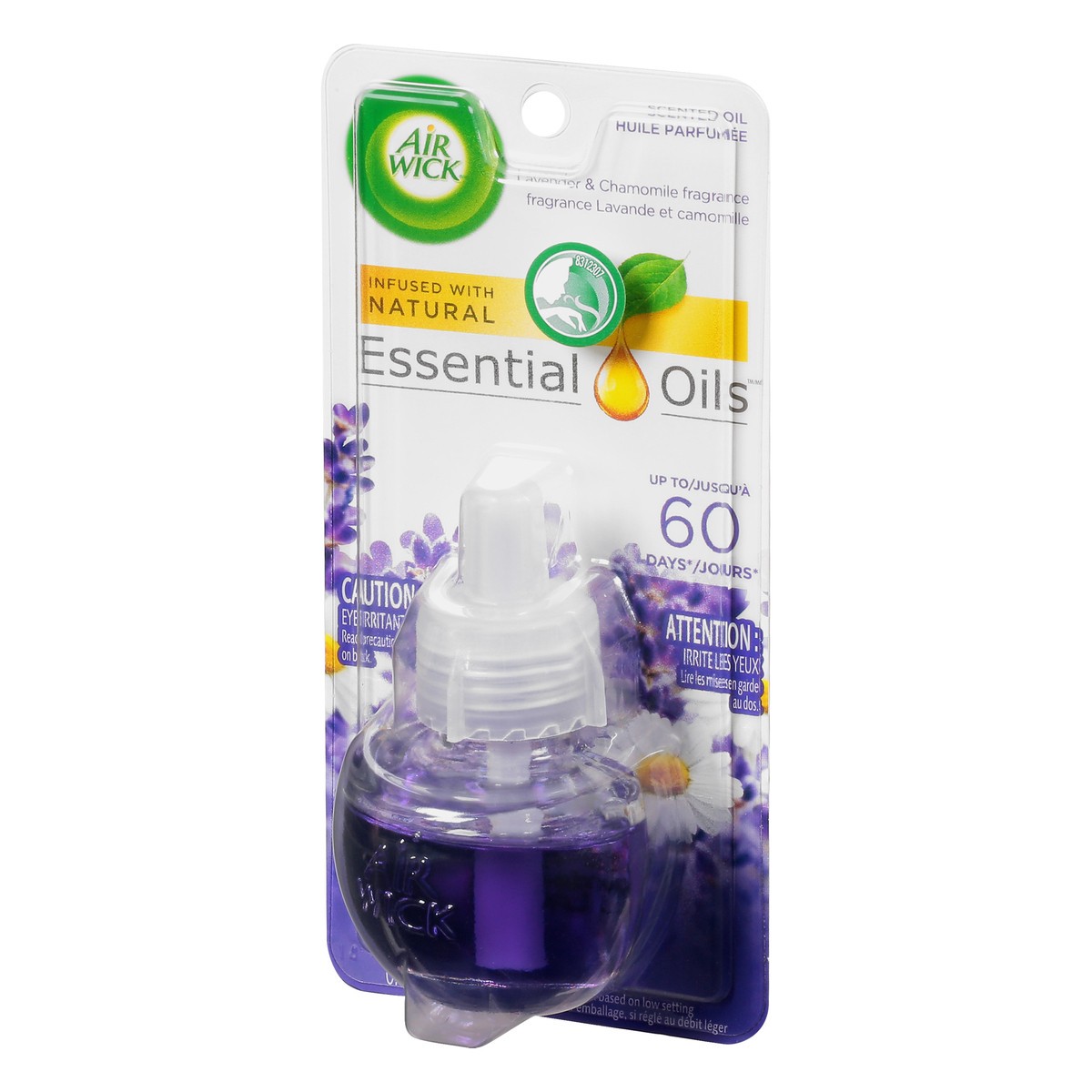 slide 3 of 9, Air Wick Plug in Scented Oil Refill, 1 ct, Lavender & Chamomile, Air Freshener, Essential Oils, 1 ct