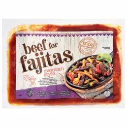 The Texas Meat Company Mexican Style Beef for Fajitas