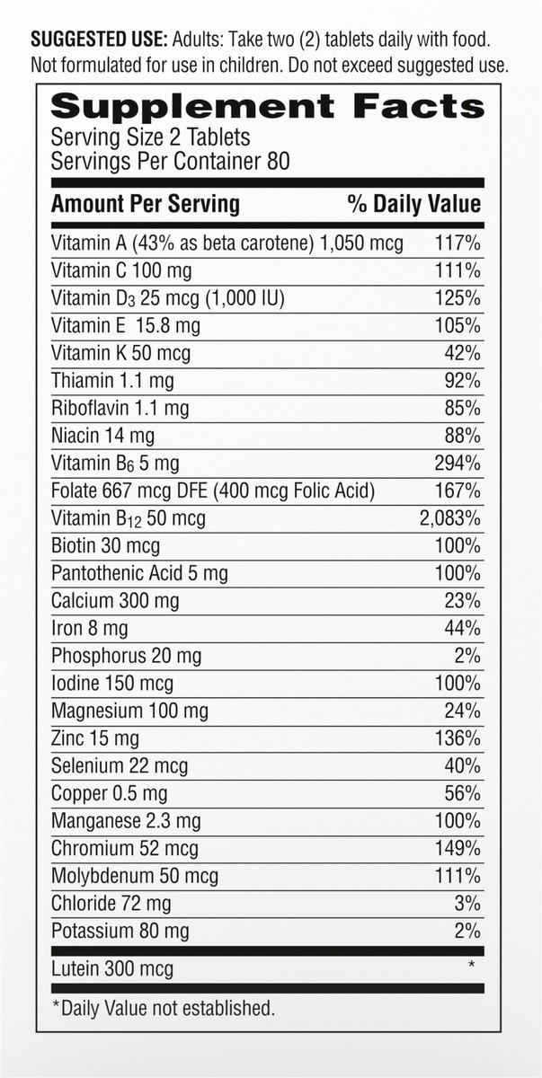 slide 4 of 9, Centrum Minis Womens 50+, 160 ct