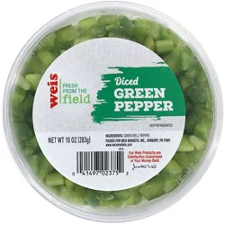 Nature's Kitchen Diced Green Peppers