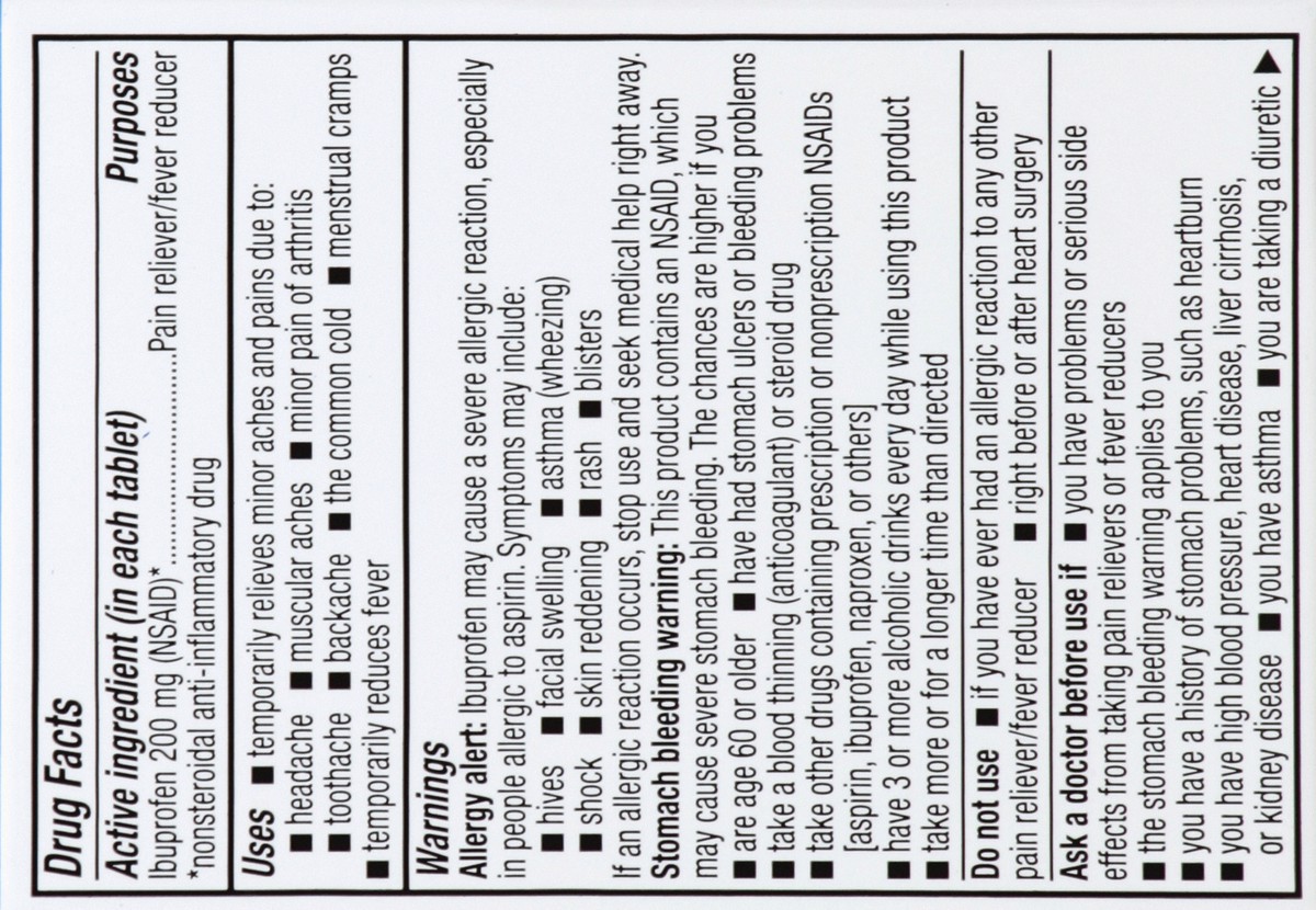 slide 3 of 6, Good Sense Family Wellness Ibuprofen Tablets, 50 ct