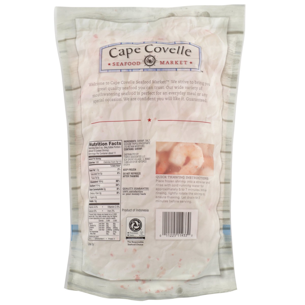 slide 3 of 9, Cape Covelle Seafood Market Cold Tail On Shrimp, 