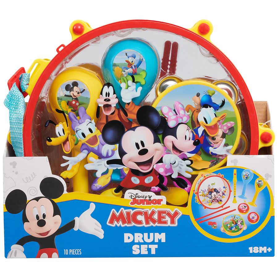 slide 1 of 2, Disney Drum Set, 1 ct