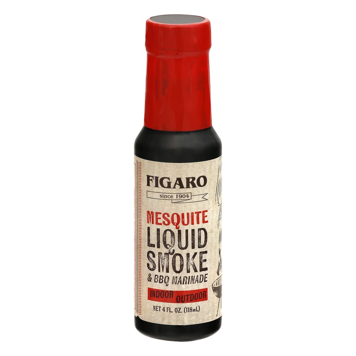 slide 1 of 4, Figaro Mesquite Liquid Smoke and Marinade, 4 oz