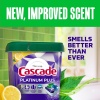 slide 7 of 29, Cascade Platinum Plus Dishwasher Pods, Dishwasher Detergent, Dish Detergent Soap, Lemon, 57 Count, 57 ct