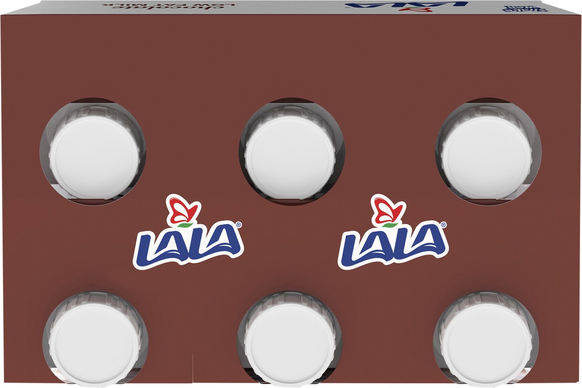 slide 3 of 10, LALA Milk, Low Fat, Chocolate - 6 ct, 6 ct