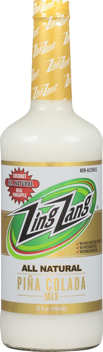 slide 1 of 9, Zing Zang All Natural Pina Colada Mix 32 oz, 32 oz