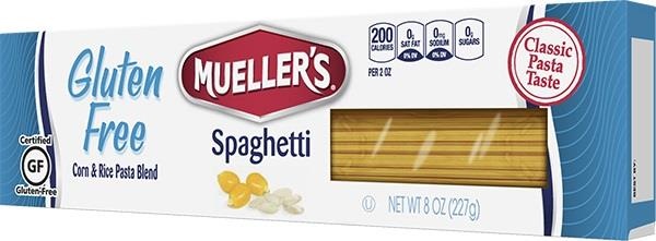 slide 1 of 1, Mueller's Gluten Free Spaghetti, 8 oz