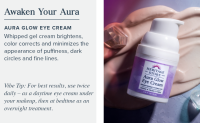 slide 9 of 21, Heritage Store Aura Glow Eye Cream, 15 ml