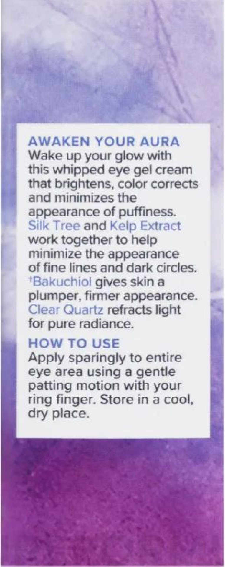 slide 6 of 21, Heritage Store Aura Glow Eye Cream, 15 ml