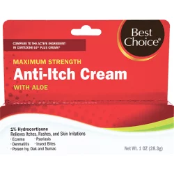 Best Choice Maximum Strength Anti-Itch Cream with Aloe