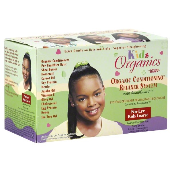 slide 1 of 1, Africa's Best Hair Product - Kids Organics Relaxer System, 1 ct
