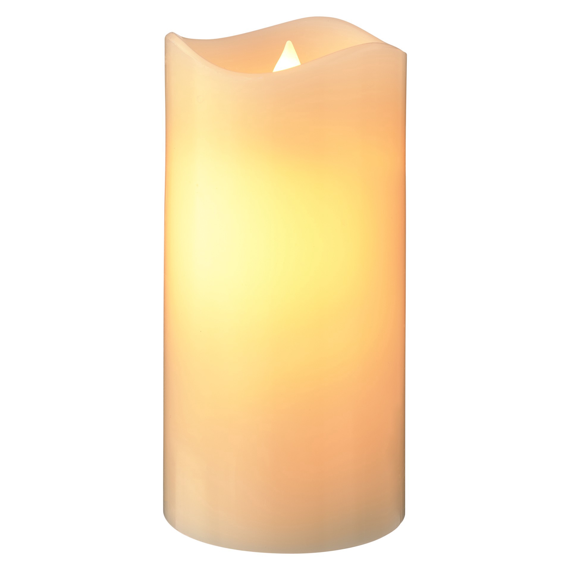 slide 4 of 4, 3" X 6" Led Flame Pillar Candle By Ashland, 3 in x 6 in