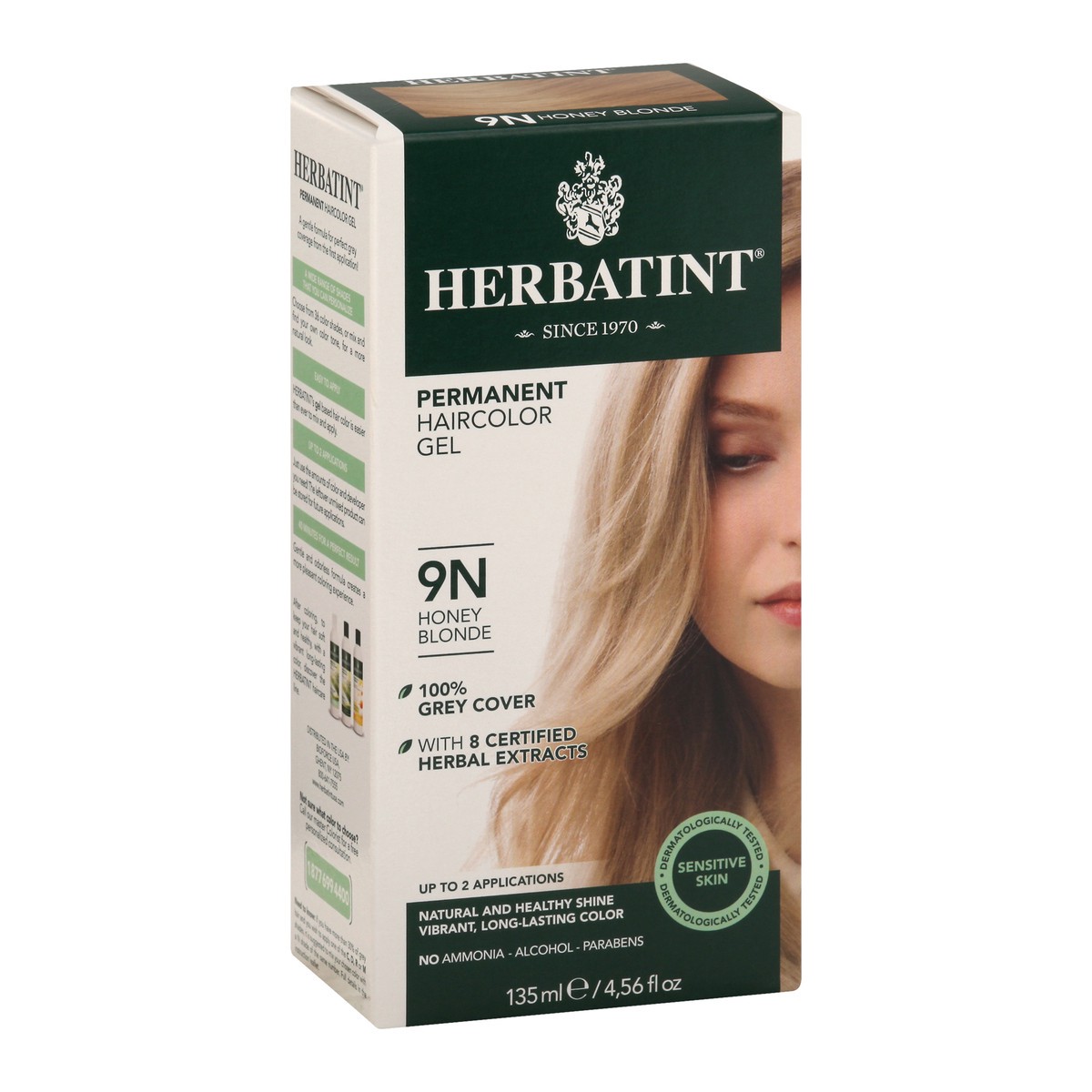 slide 2 of 9, Herbatint Haircolor Gel 135 ml, 135 ml