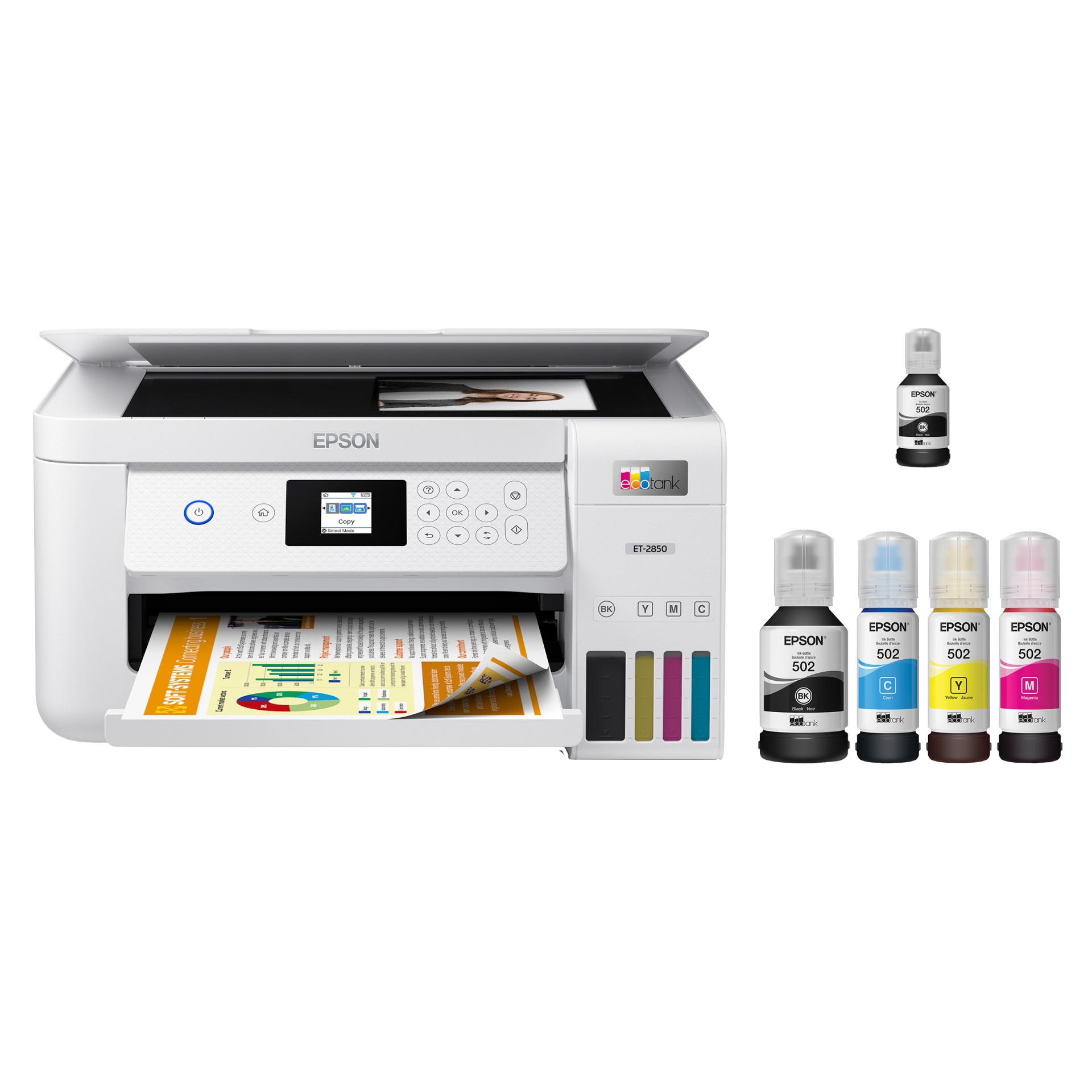 Epson EcoTank ET-2850 Special Edition with Bonus Black Ink Bottle