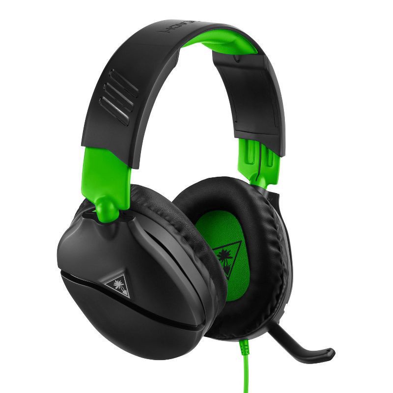 slide 1 of 9, Turtle Beach Recon 70 Wired Gaming Headset for Xbox One/Series X|S - Black/Green, 1 ct