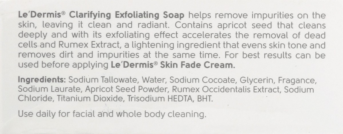 slide 2 of 6, Ledermis Cleansing Bar 4.4 oz, 4.4 oz