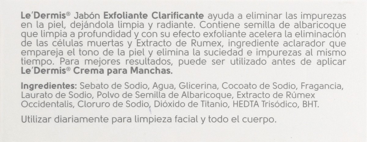 slide 4 of 6, Ledermis Cleansing Bar 4.4 oz, 4.4 oz