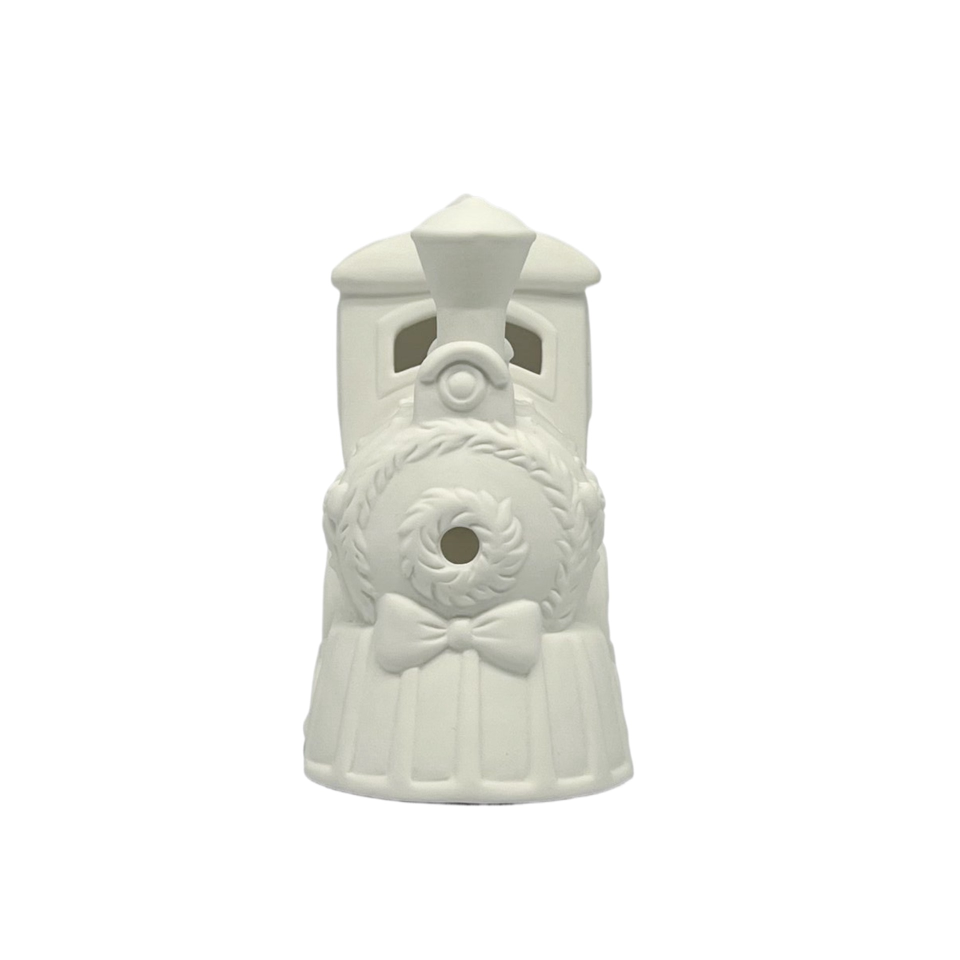 slide 4 of 7, 7.5" Led Diy Ceramic Train Decor By Make Market, 7.5 in x 3.27 in x 5.7 in