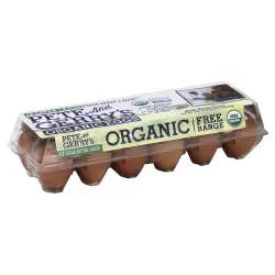 Pete and Gerry's Eggs, Organic, Free Range, Extra Large